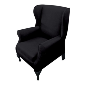Wingback Chair – Black Y11-28
