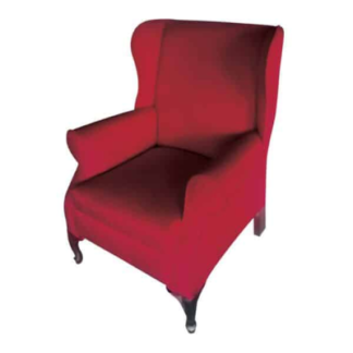 Wingback Chair – Burgandy Y11-22