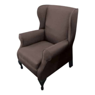 Wingback Chair – Dark Brown Y11-20