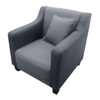 studio chair - blue grey